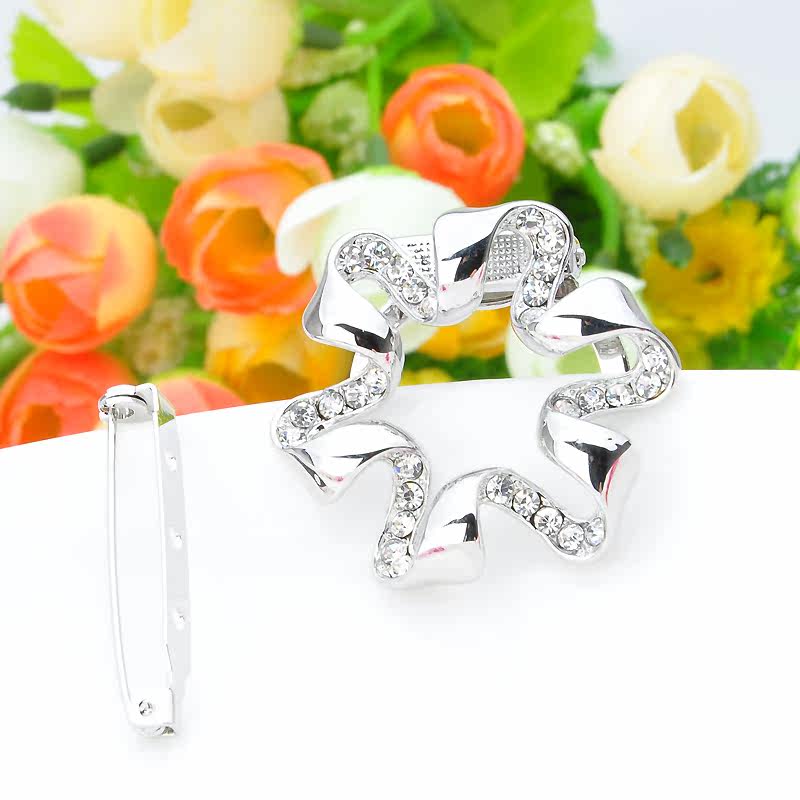 Broche femme en Zircon diamant - Ref 1172068 Image 22