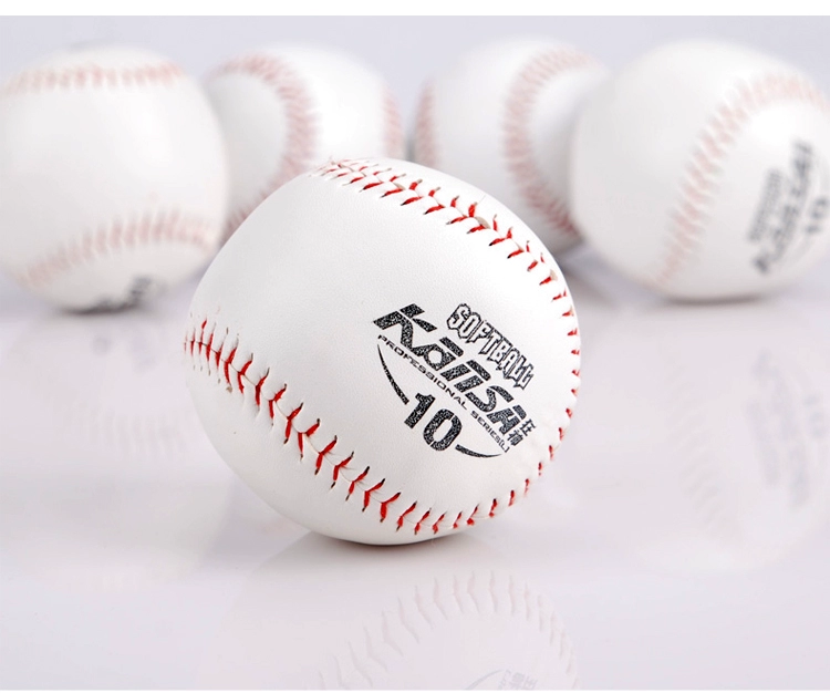 Mad God Softball Bóng chày Handmade Khâu kết cấu Mềm 8cm 10 inch Solid Softball Thi tiểu học và trung học 	gậy bóng chày nhôm hợp kim	