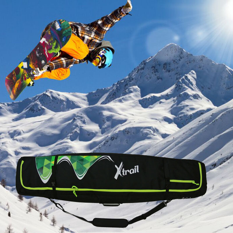 Clearance ski bag with wheel snowboard bag ski special bag ski storage bag 155cm snowboard bag large capacity