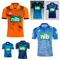 Quần áo bóng bầu dục New Zealand Blues Auckland Blues 2018 quần áo bóng bầu dục mới bóng bầu dục Mỹ