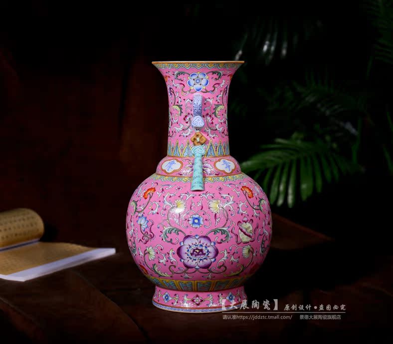 Household act the role ofing is tasted classical Ming and the qing dynasties antique Chinese vase decorated living room furnishing articles furnishing articles collection of jingdezhen porcelain