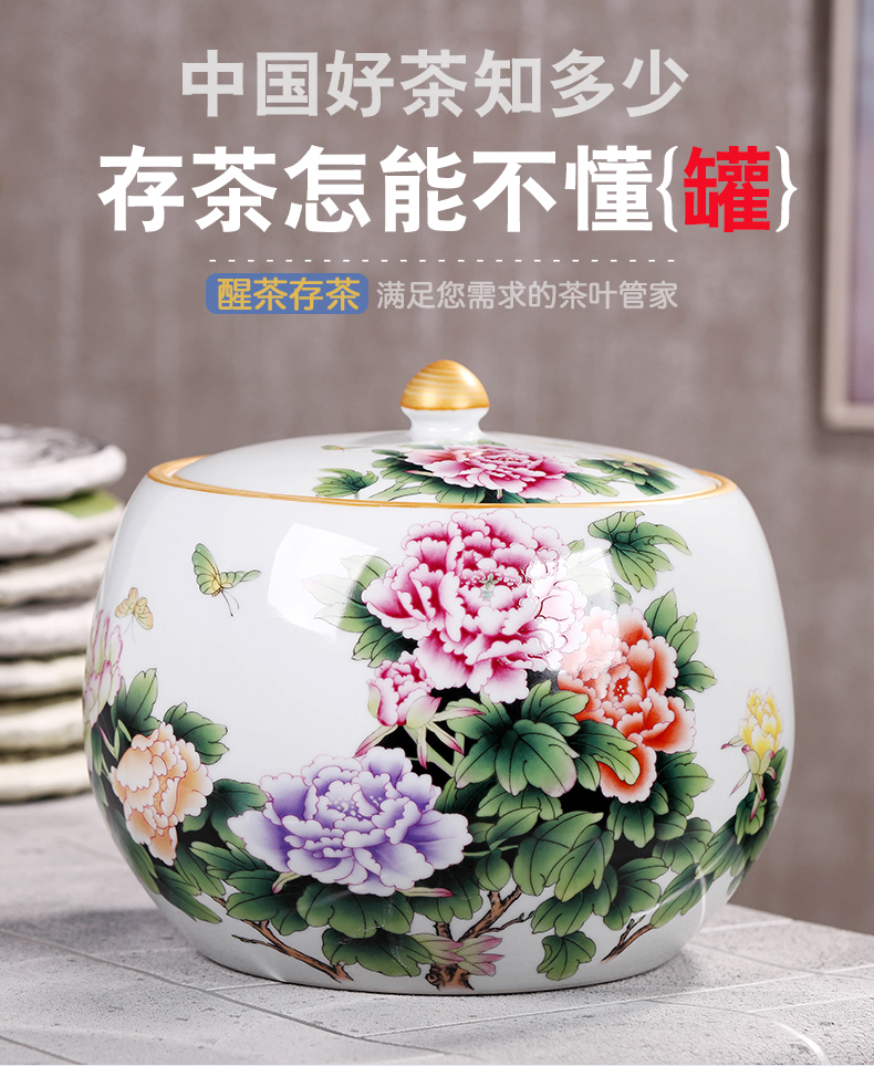 Jingdezhen ceramics wine accessories furnishing articles sitting room office rich ancient frame barrel storage tank household act the role ofing is tasted