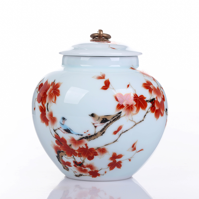 To make large ceramic tea pot seal pu 'er wake receives the manual green tea tieguanyin seal POTS tea urn