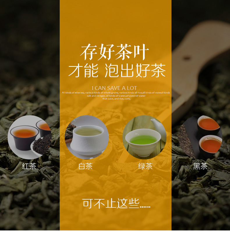Retro caddy fixings large coarse ceramic tea urn tea barrel wake of bread seven pu 'er tea ware ricer box cylinder storage POTS