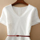 Clearance new mid-length slim slim dress A-line a white-sleeved dress elegant women's clothes