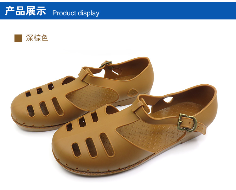 Việt Nam Wentu cao su chống trượt ngoài trời chống trượt nam mùa hè dép Baotou cổ điển dép cổ điển retro dép đế cao nam