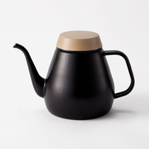 Japanese Ovject Outdoor Camping Portable Hanging Ear Fine Mouth Jug Stainless Steel Enamel Coffee Hand Sprint Kettle