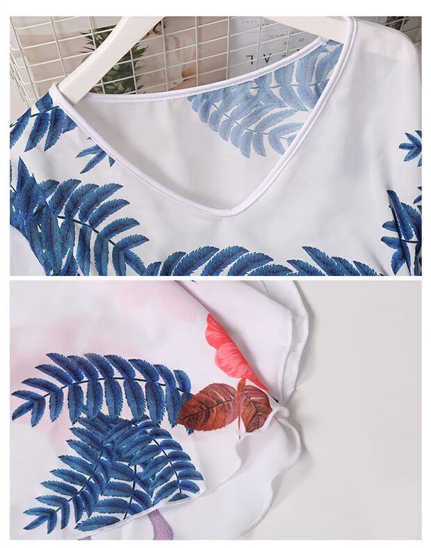 Bộ đồ bơi đôi retro phù hợp với áo blouse ba mảnh áo tắm nữ bảo thủ che bụng bãi biển cặp đôi những người yêu thích đồ bơi 	đồ đôi đi biển cho mẹ và bé trai