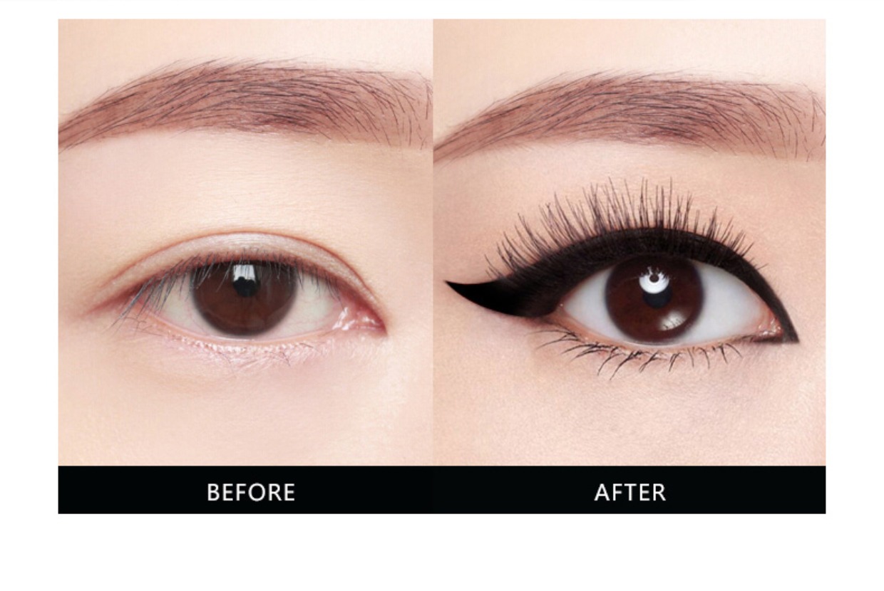 AloBon / Yabang soft beauty eyeliner 2ml không thấm nước và mồ hôi không nở bút kẻ mắt dạng lỏng trang điểm mắt lâu trôi - Bút kẻ mắt kẻ mắt nước karadium