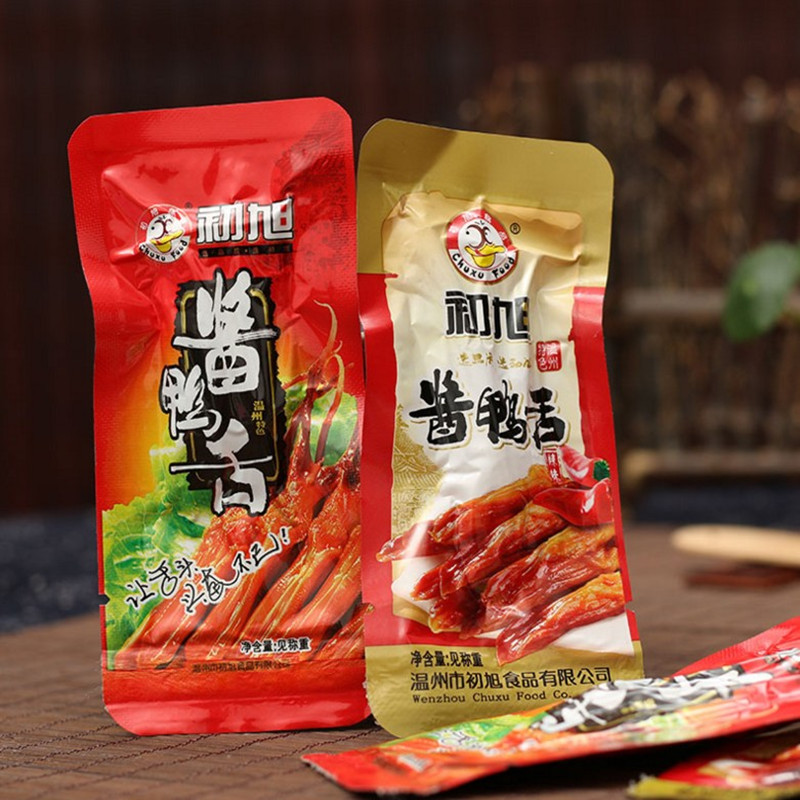 Wenzhou Special production Zhengzong Jam Duck Tongue Independent Loading of 500g Kick Leisure Clothing Snack Treasure Zero Food