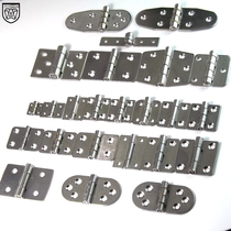 304 stainless steel thickened load-bearing hinge industrial heavy distribution box cabinet door folding flat hinge thickened hinge