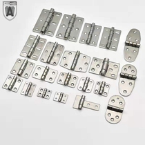 Stainless steel hinge 304 thickened distribution box electric cabinet hinge heavy industrial hinge flat folding hinge