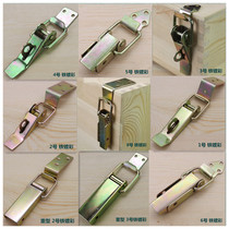 Iron plated color box buckle Lock buckle buckle Industrial equipment box buckle hanging buckle Wooden box buckle Anwang Heavy-duty buckle lock thickening