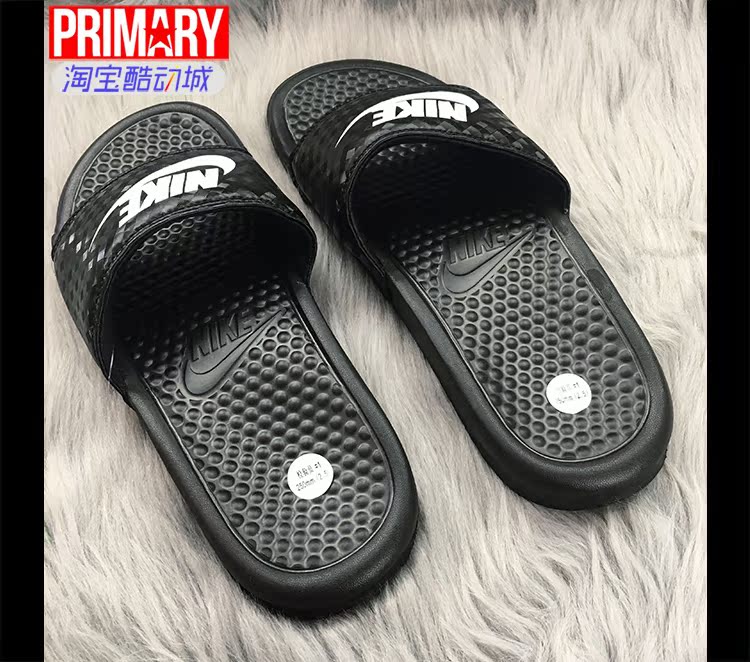 Dép đi biển mùa hè Nike BENASSI 343880-705475-090-010-070-303 - Dép thể thao dép bánh mì nam