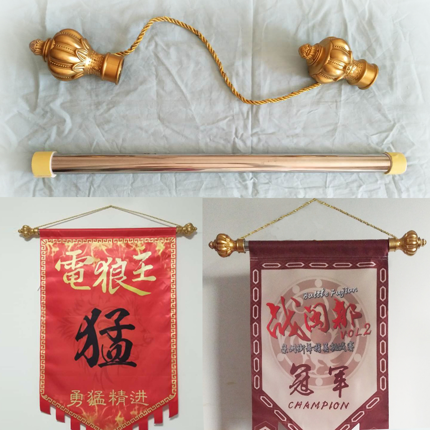 Imitation ancient retro hoisting flag flag awards Reward Banner with Banner Sign's crossbar customizable with arbitrary length inquiries customer service