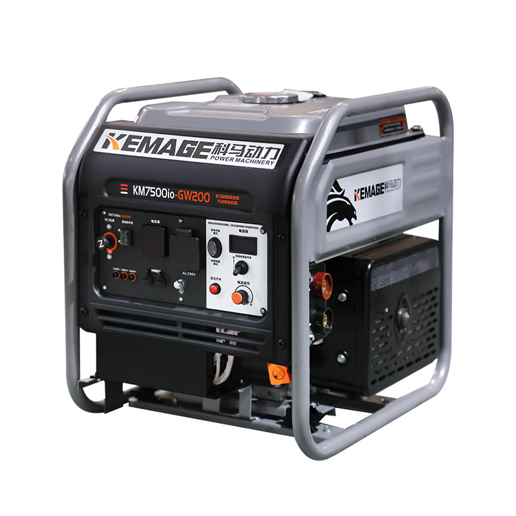 Koma Power Inverter Silent Gasoline Generator Welder Single/Three-Phase Home Outdoor Camping Remote Start 220V