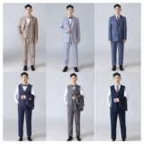 Детский пиджак классического кроя, наряд для музыкальных выступлений, платье, комплект, подходит для подростков, большой размер