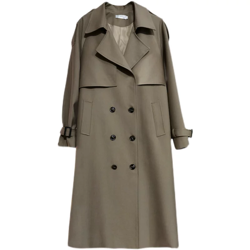 Осеннее trench coat, куртка, корейский стиль, для подростков, британский стиль, высококачественный стиль