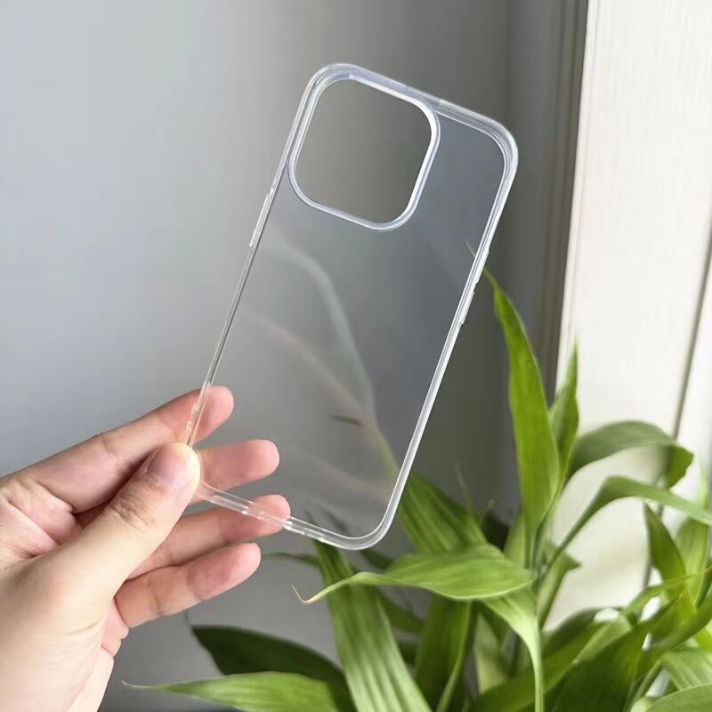 Lens Large Hole 16Pro Max Phone Case 15Plus Transparent Soft Case Apple 17Pro Anti-Drop 13Pm High Quality iPhone 11 /12Pm Protective Case Xs/Xr Simple 14Pro Suitable for 7/8