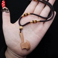 Ожерелье топора Ruyi (стиль кофейного тока) один топор (фу)