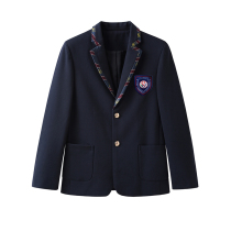 Lang college clothes Yiwu commercial school British College style custom primary and secondary school uniforms spring and autumn blazers