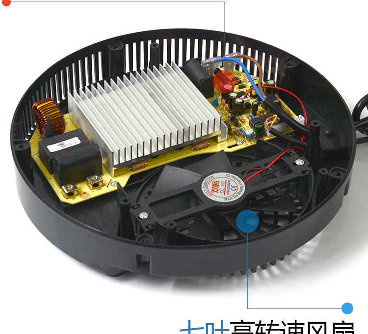 giá bếp từ Junyao HD288-20 dòng thương mại điều khiển nồi lẩu tròn cảm ứng nhúng nhà hàng khách sạn 2000W công suất cao bếp từ canzy cz 08i