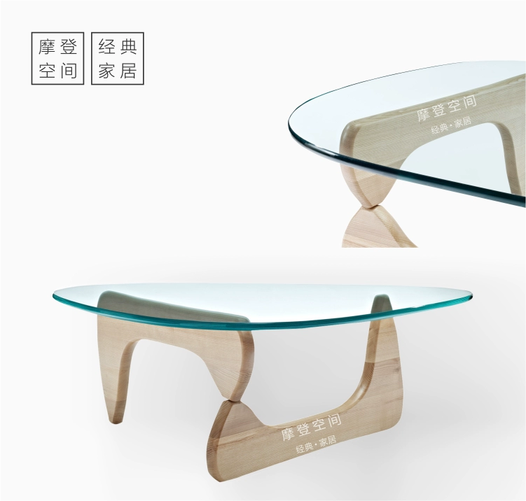 Noguchi Bàn Isamu Noguchi bàn cà phê nhà thiết kế đồ nội thất tam giác đặc biệt - Bàn trà