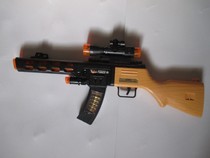 Light music toy gun submachine gun laser gun machine gun barrel can rotate Desert Eagle m4