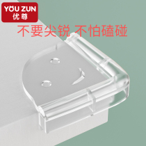 Table corner Silicone transparent anti-collision corner Anti-bump head corner corner sticker hood window table edge corner