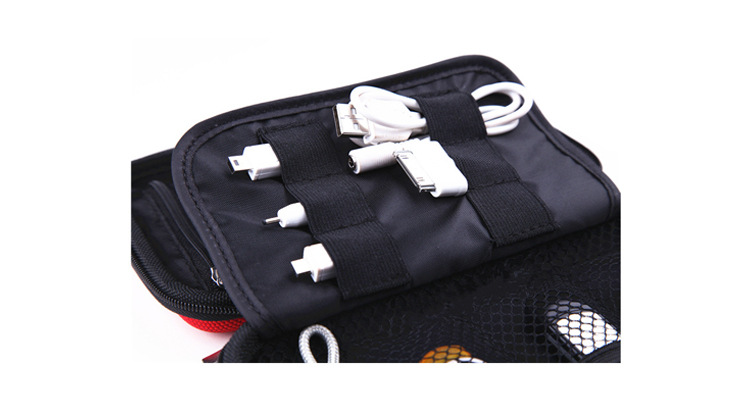 Chỗ đa chức năng công suất lớn 2,5 inch đĩa cứng di động U U túi EVA khiên sốc túi lưu trữ kỹ thuật số - Lưu trữ cho sản phẩm kỹ thuật số hộp đựng cáp sạc tai nghe