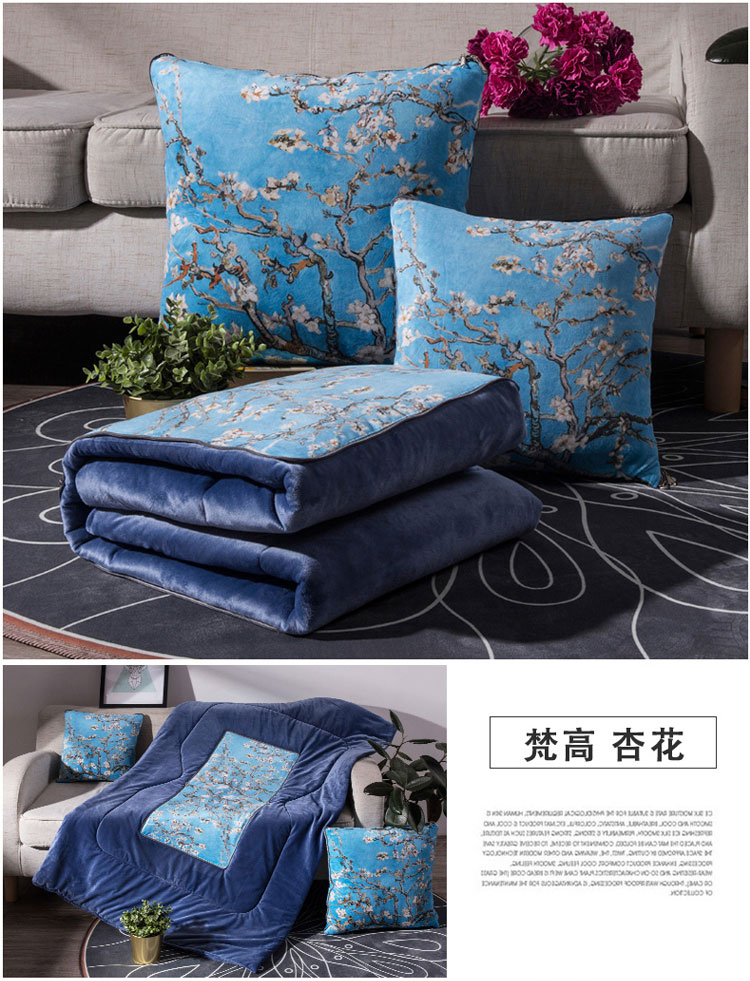 Đa năng cá tính dễ thương đệm xe gấp gối chăn kép sử dụng dày ấm gối giường lớn trở lại - Trở lại đệm / Bolsters gối trang trí sofa
