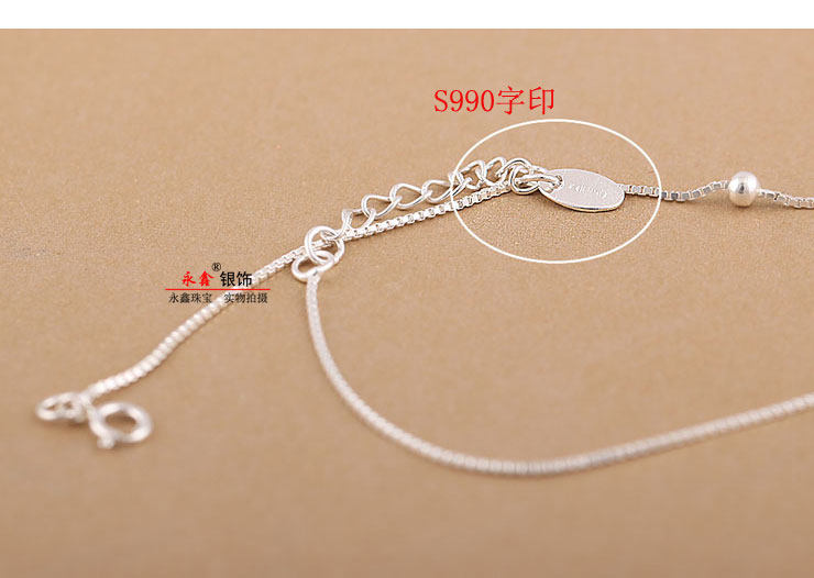 Chaine de cheville Femme en Argenterie - Ref 3101816 Image 25