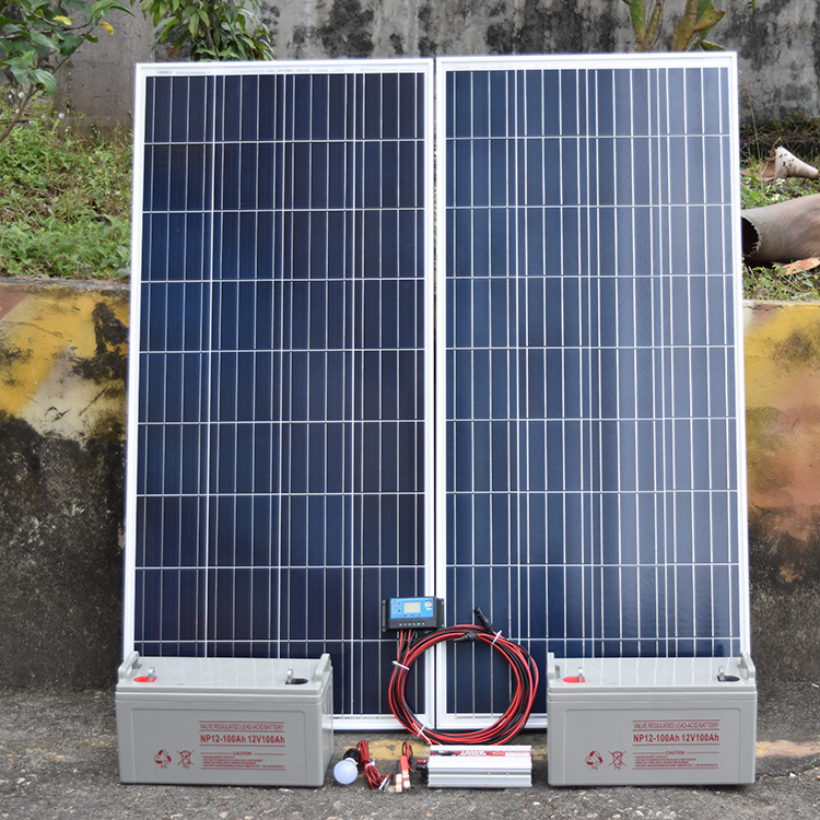 Solar generator Home 220V full set of small outdoor outdoor photovoltaic panel power generation system off-grid 1000W