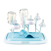 Childrens bottle rack bottle drain rack dust-proof bottle drying rack bottle storage and drying rack