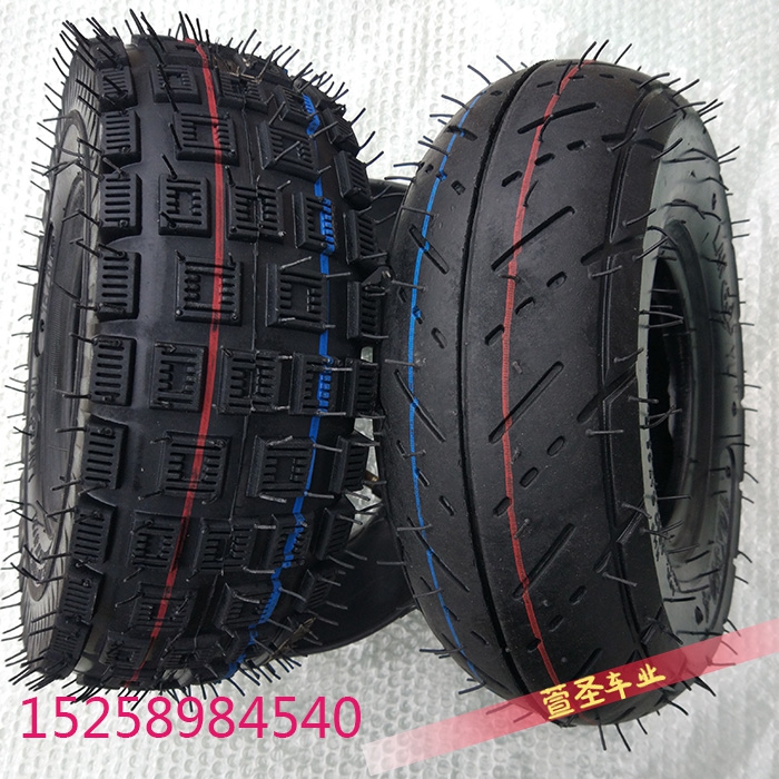 Xe điện xăng 10 inch Xe tay ga 10X350-4 chống mòn bánh xe 3.00-4 lốp trước và sau - Lốp xe máy lốp xe máy lead giá bao nhiêu