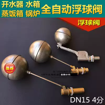 Water boiler float valve Rice steamer float valve Automatic water level control valve Water tank boiler inlet valve