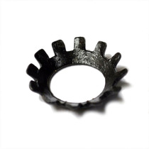 Multi-tooth tapered gasket GB956 tapered lock washer M3 to M12 blackened carbon steel 100 promotion