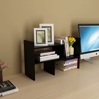 Потягивание маленьких книжных полков Черный орех