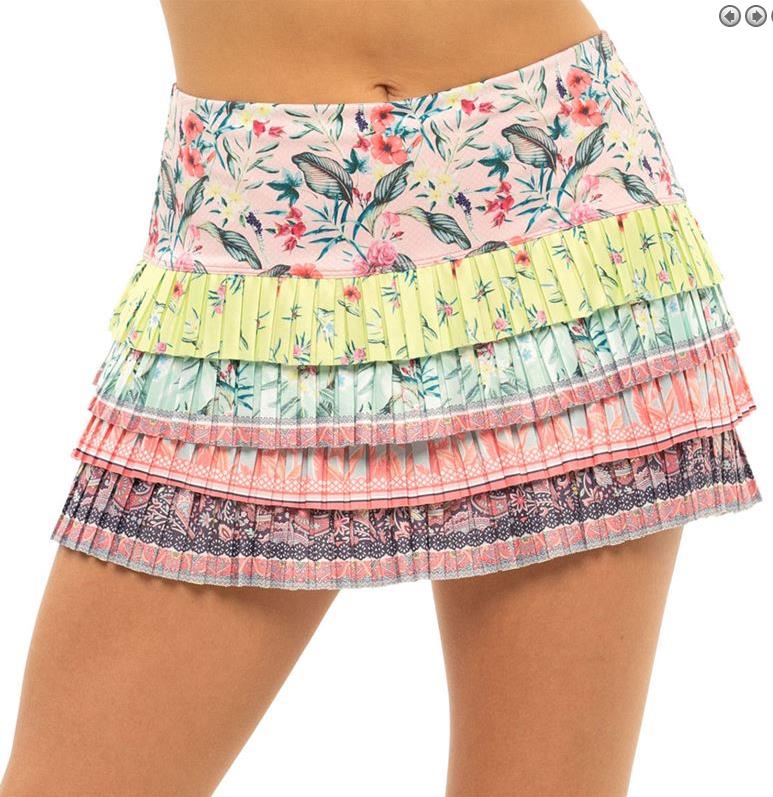 Spot Lucky in Love tennis Pleated Skirt women's tennis pleated skirt
