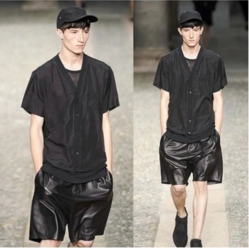 Pantalon cuir homme - Ref 1493739 Image 7