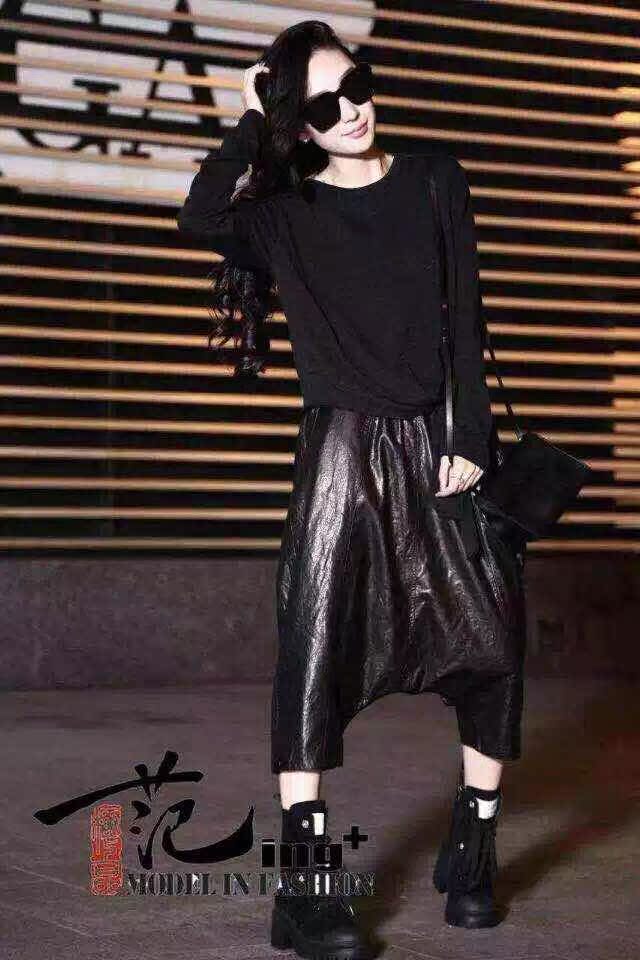 Pantalon cuir homme - Ref 1482339 Image 4