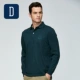 David Hill POLO áo sơ mi nam trung niên cotton lỏng lẻo thêu chương kinh doanh bình thường mùa thu nam dài tay áo thun áo polo nam đẹp