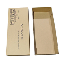 Guitar shipping carton ABS guitar packaging box anti-drop express box electric guitar box 39 inch box mailing box
