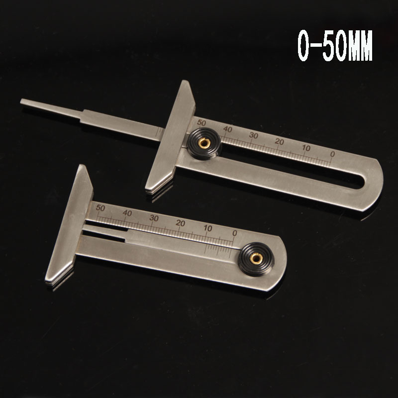 0-50mm Tire Pattern Depth Scale Tire Scale Tire Scale Tire Depth Scale Tire Thickness-Taobao