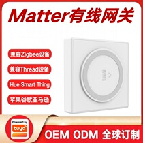 Tuya Smart Wired Smart Gateway Matter protocol is fully compatible with Zigbee Apple Google Amazon