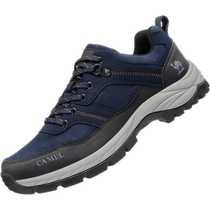 Camel hiking shoes for men 2024 spring and summer new wear-resistant non-slip hiking shoes low-cut shock-absorbing outdoor hiking shoes for women