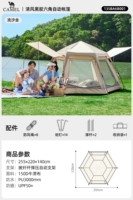 流沙金【 2 门 4 落地窗】黑胶