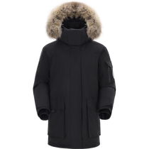 (Same style as Ding Zhen - Waiting for Snow) Camel Outdoor Down Jacket Womens Autumn and Winter Workwear Mid-Length Thickened Windproof Jacket