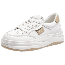 Camel Outdoor Shoes Womens Shoes 2024 Summer New White Shoes Womens Thick Soled Comfortable Sneakers Fashion Belt Versatile Casual