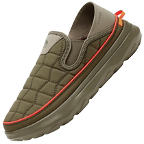Camel outdoor hiking shoes 2024 winter new mens shoes waterproof non-slip lightweight plus velvet shock-absorbing hiking shoes womens shoes